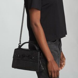 Rebecca Minkoff Lou Top Handle Croc